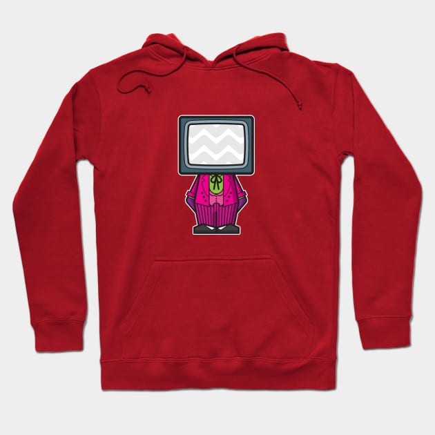 TV Headz - Mr J Hoodie by TVHeadz